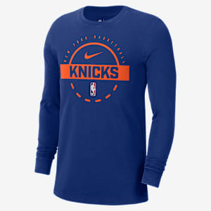 KITH×NIKE New York Knicks Tシャツ　長袖 New York Knicks Men's Nike NBA Practice Long-Sleeve T-Shirt. Nike.com
